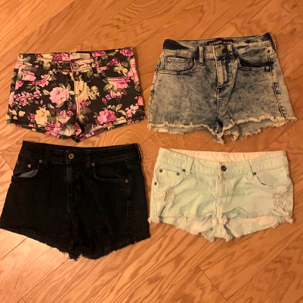 Cute summer jean shorts bundle